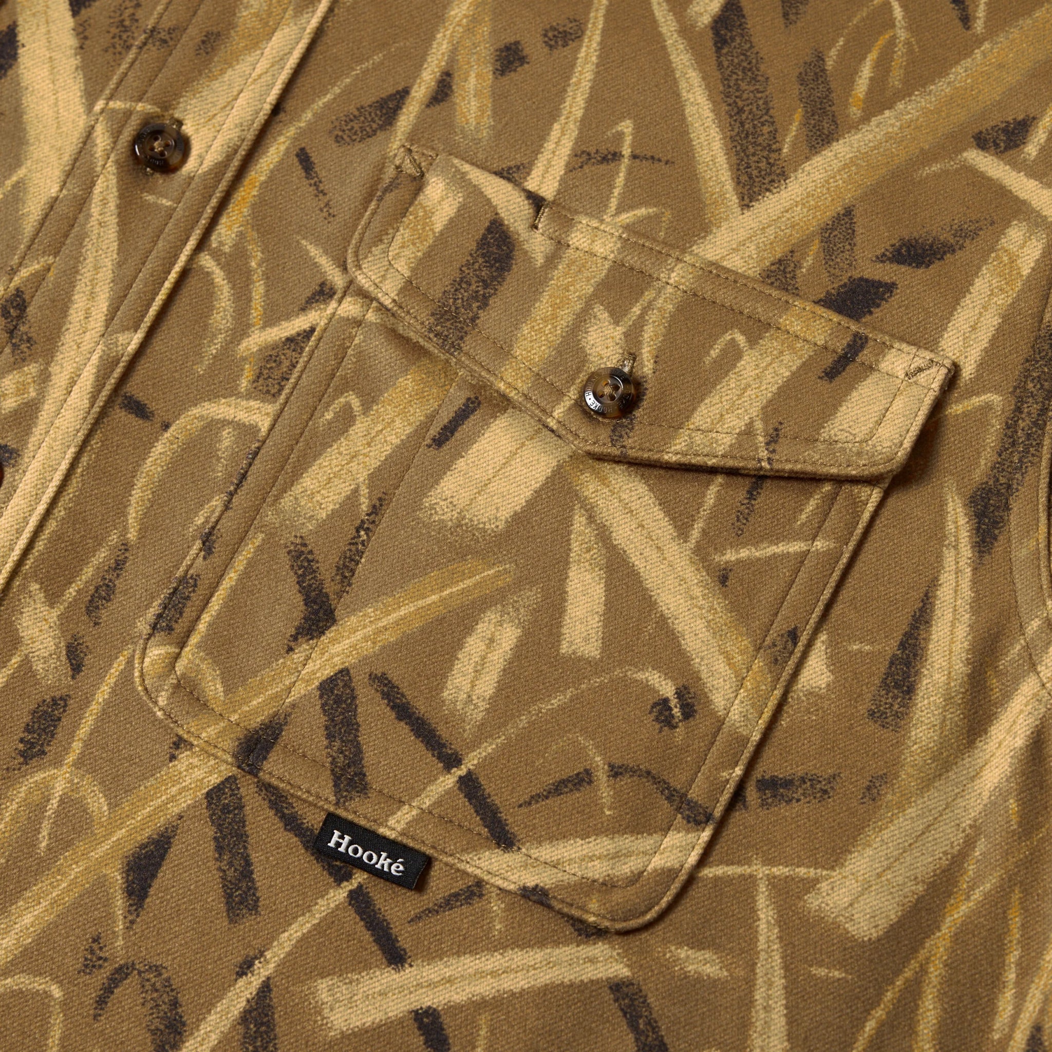 M's Waterfowl Camo Flannel Shirt - Image 3